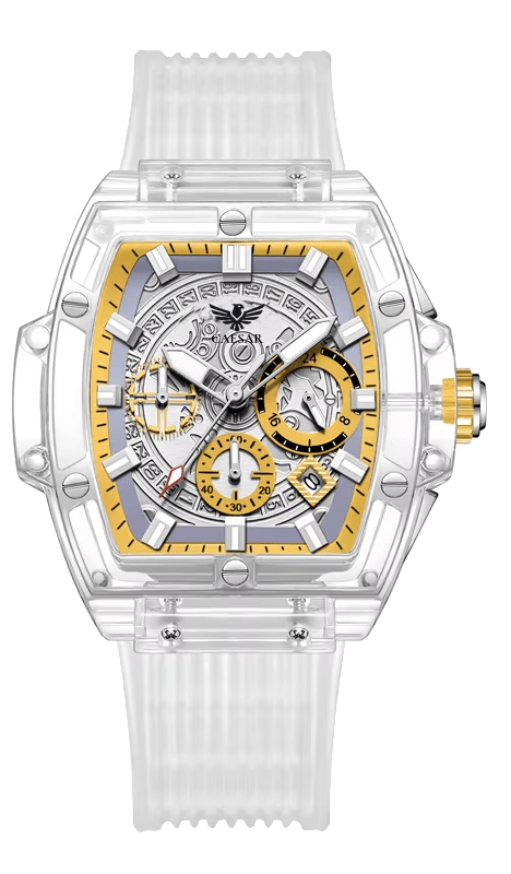 ساعة سيزار الرجالية كوارتز - مقاومة للماء حتى عمق 30 مترًا، أنيقة