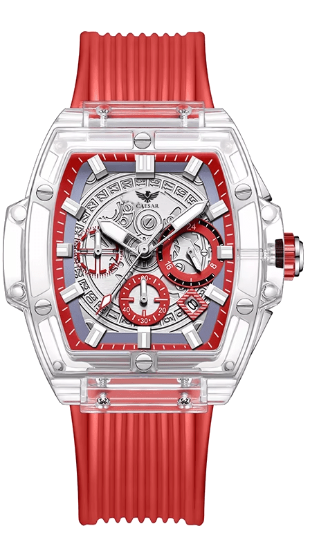 ساعة سيزار الرجالية كوارتز - مقاومة للماء حتى عمق 30 مترًا، أنيقة