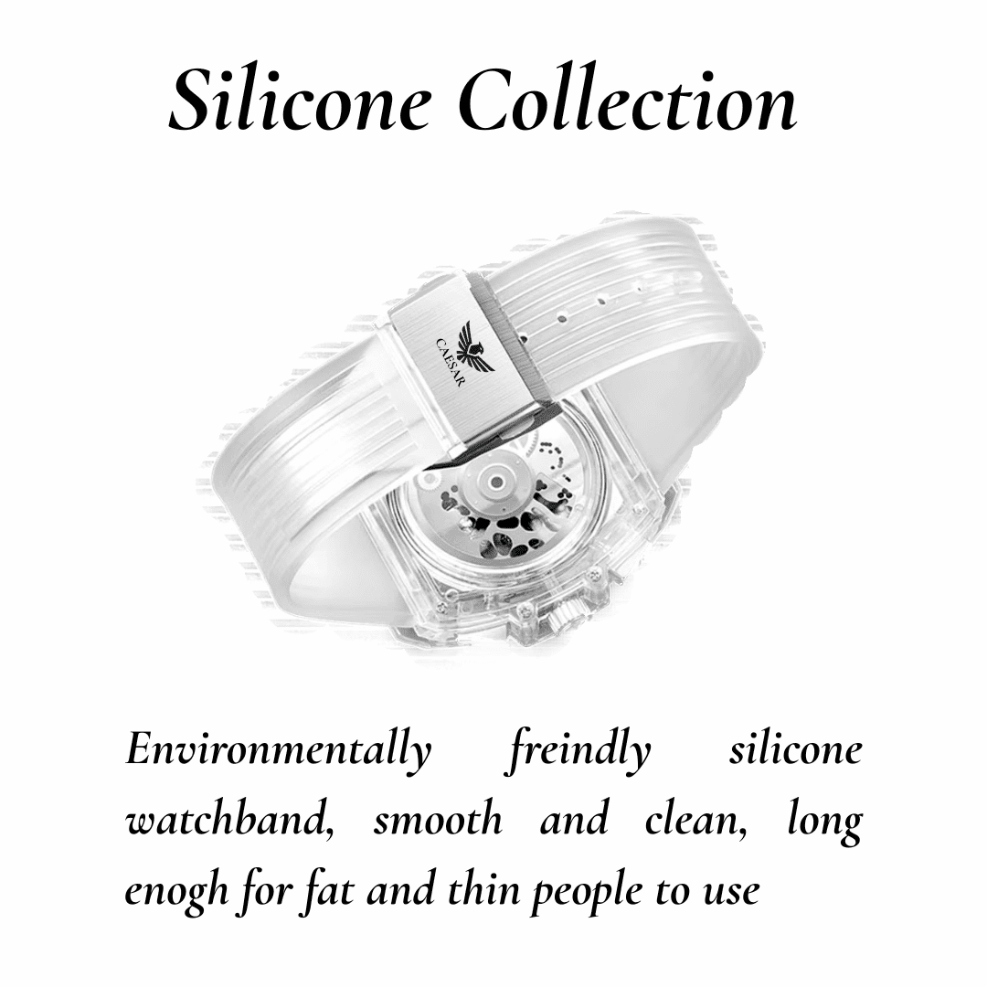 ساعة سيزار الرجالية كوارتز - مقاومة للماء حتى عمق 30 مترًا، أنيقة