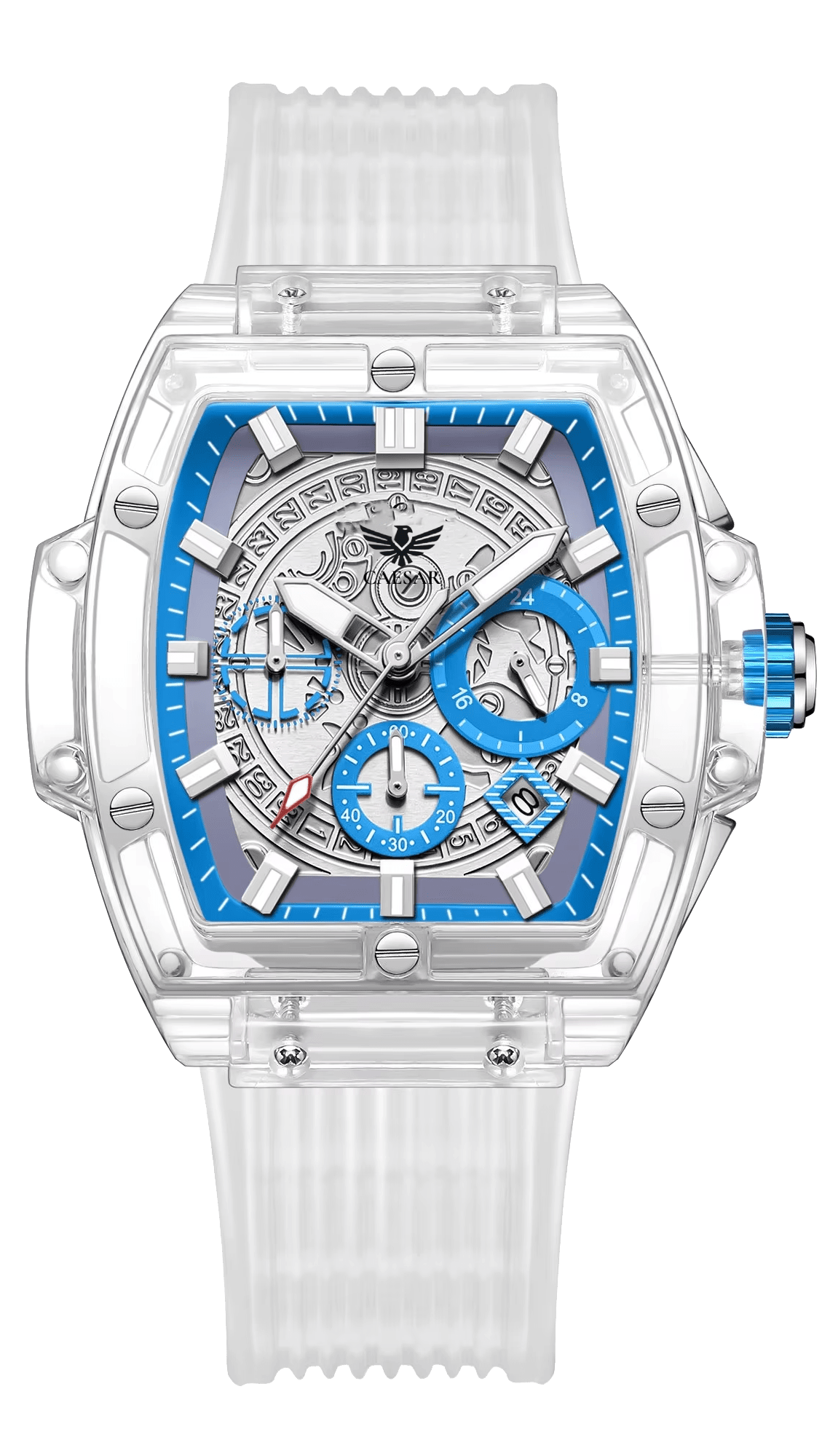 ساعة سيزار الرجالية كوارتز - مقاومة للماء حتى عمق 30 مترًا، أنيقة