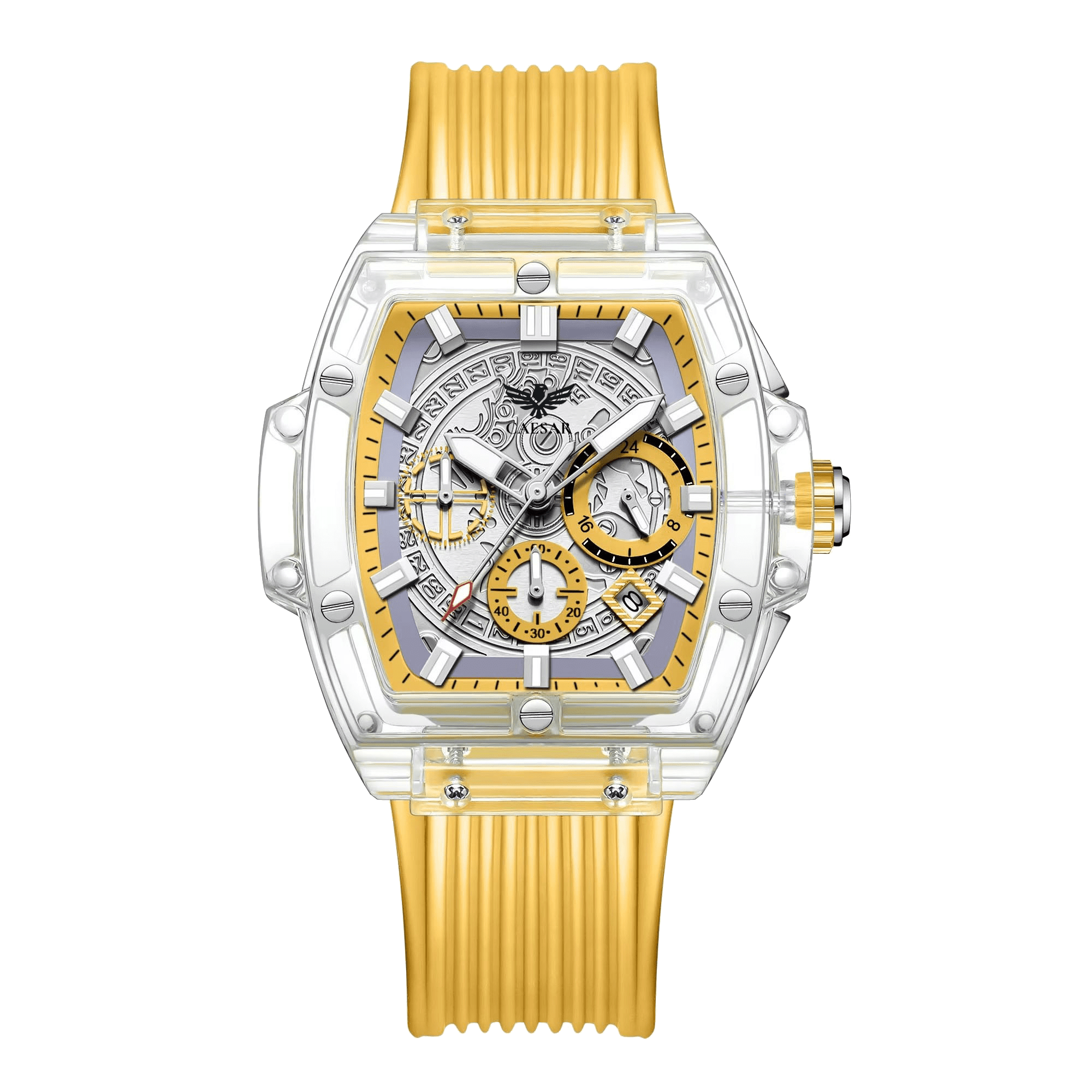 CAESAR Men's Quartz Watch - 30M Water Resistant Stylish