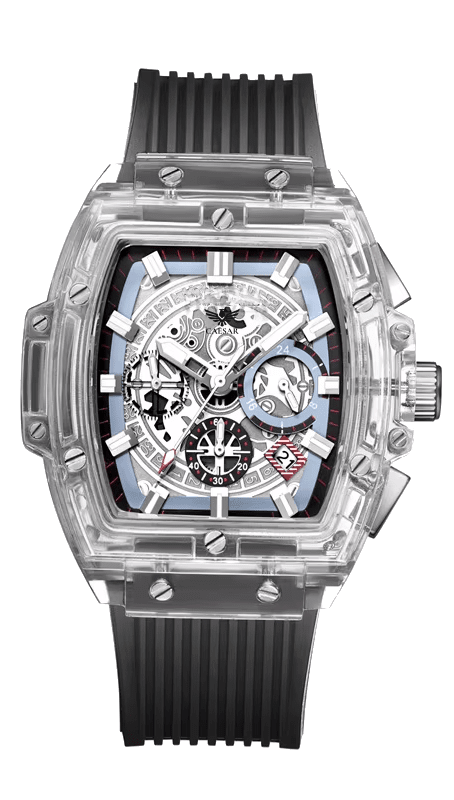 ساعة سيزار الرجالية كوارتز - مقاومة للماء حتى عمق 30 مترًا، أنيقة